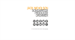 Desktop Screenshot of jacknicmusic.com